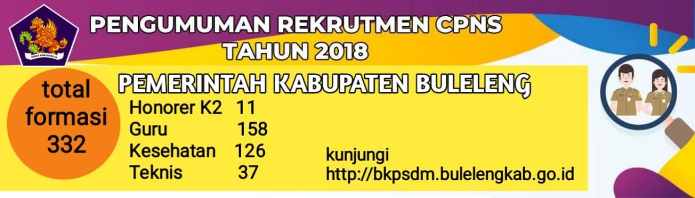 Formasi Cpns Pemerintah Kabupaten Buleleng Tahun 2018 Website Desa Subuk